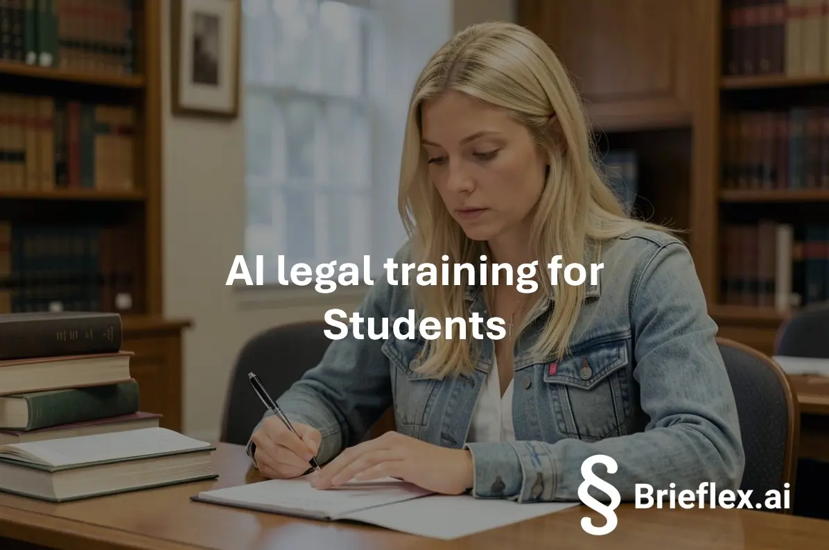 AI legal training for students: Types, Courses Online, Benefits, Limitations