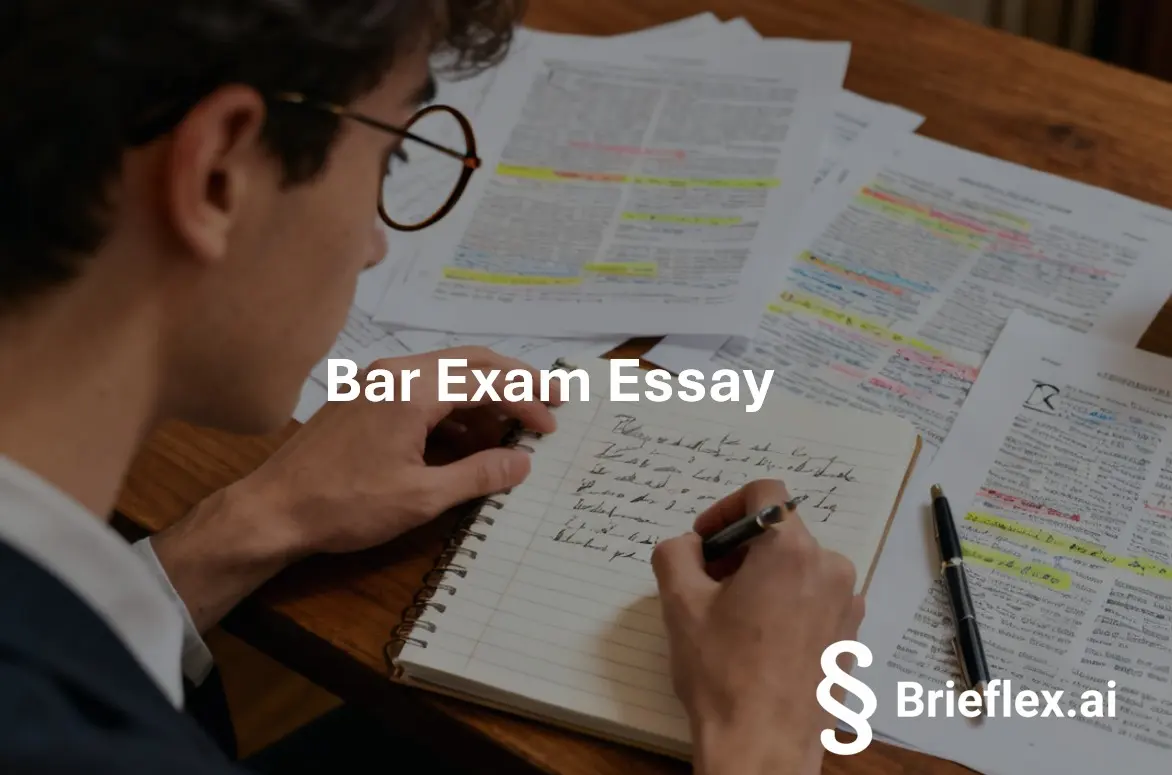 Bar Exam Essay