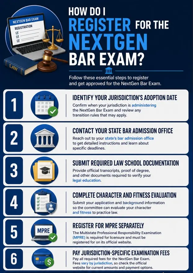 How Do I Register for the NextGen Bar Exam