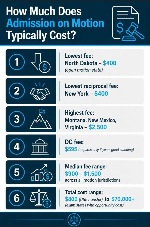 How Much Does Admission on Motion Typically Cost