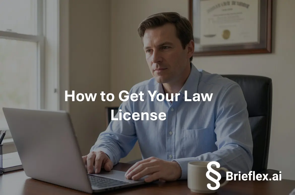 How to Get Your Law License
