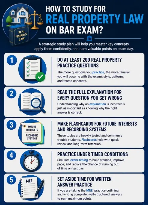 How to Study for Real Property Law on Bar Exam