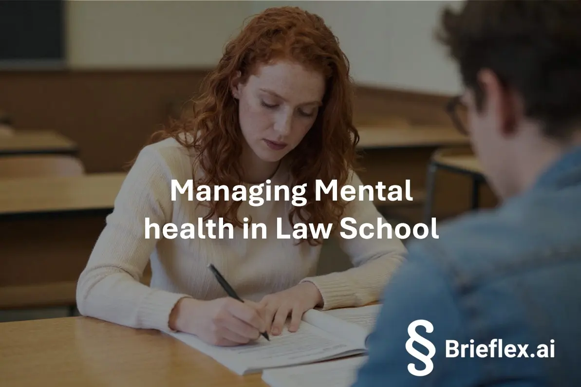 Managing Mental health in Law School