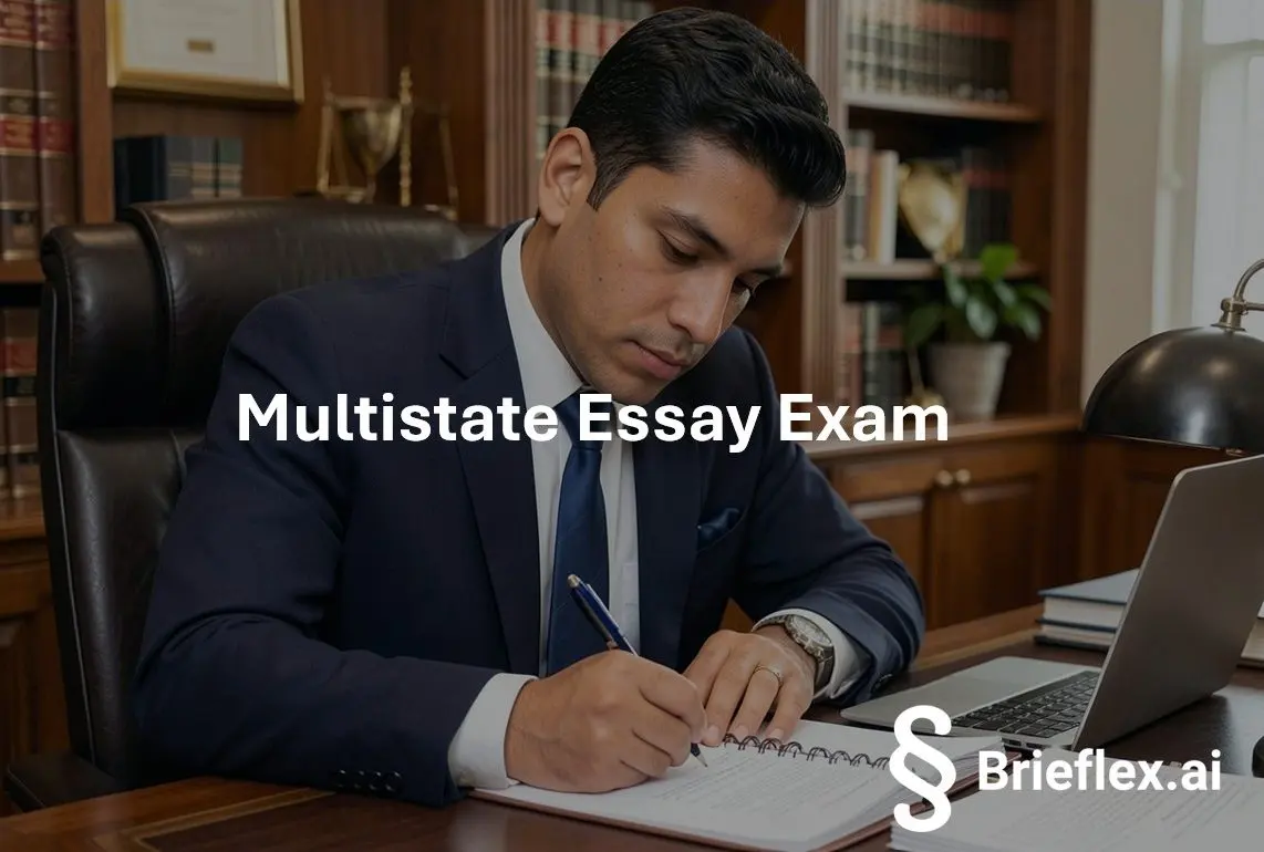 Multistate Essay Exam