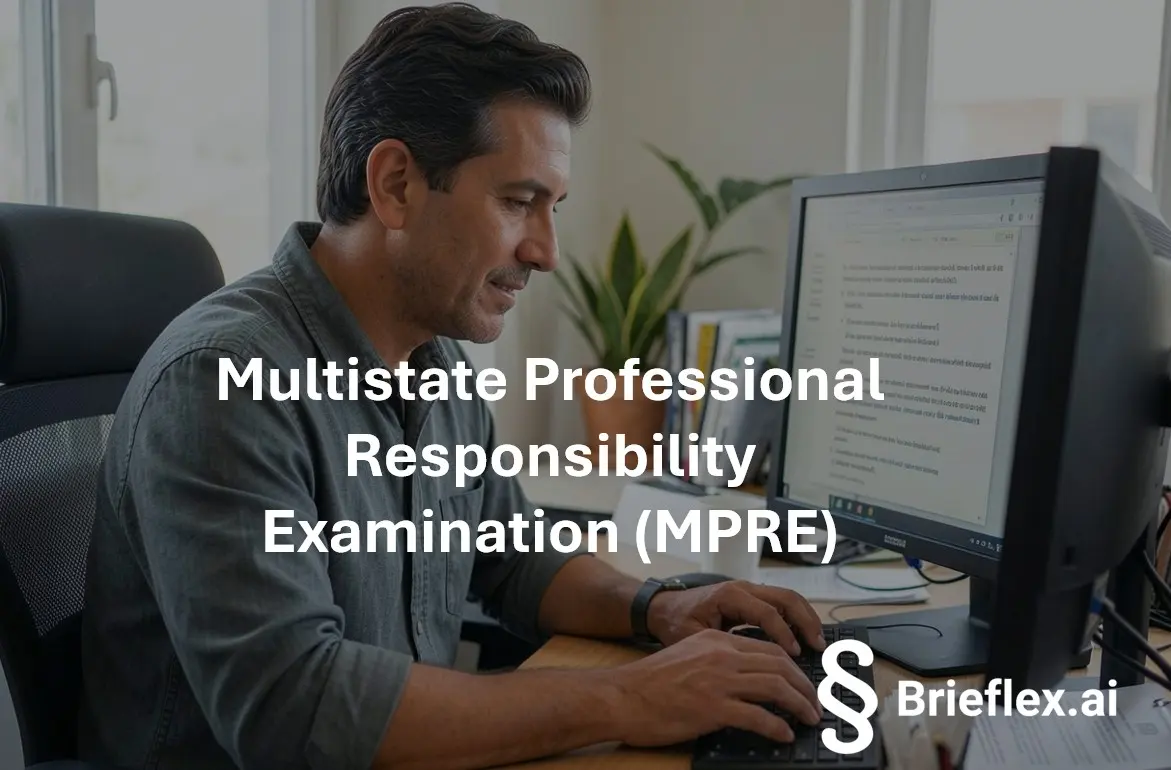 Multistate Professional Responsibility Examination (MPRE)