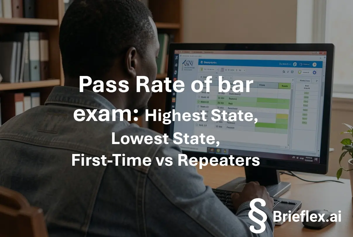 Pass Rate of bar exam