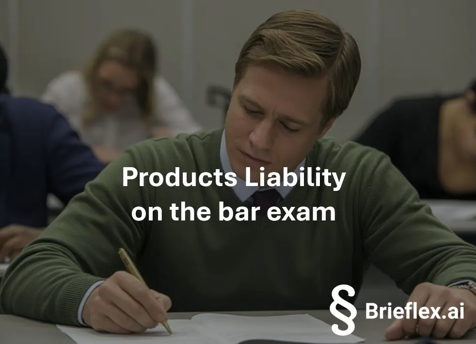 Products Liability on the bar exam: Strict Liability, Negligence, Warranties