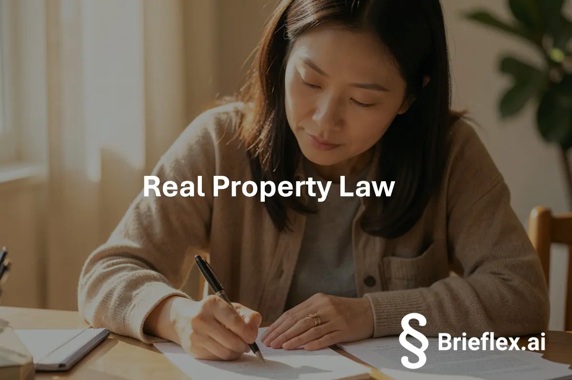 Real Property Law