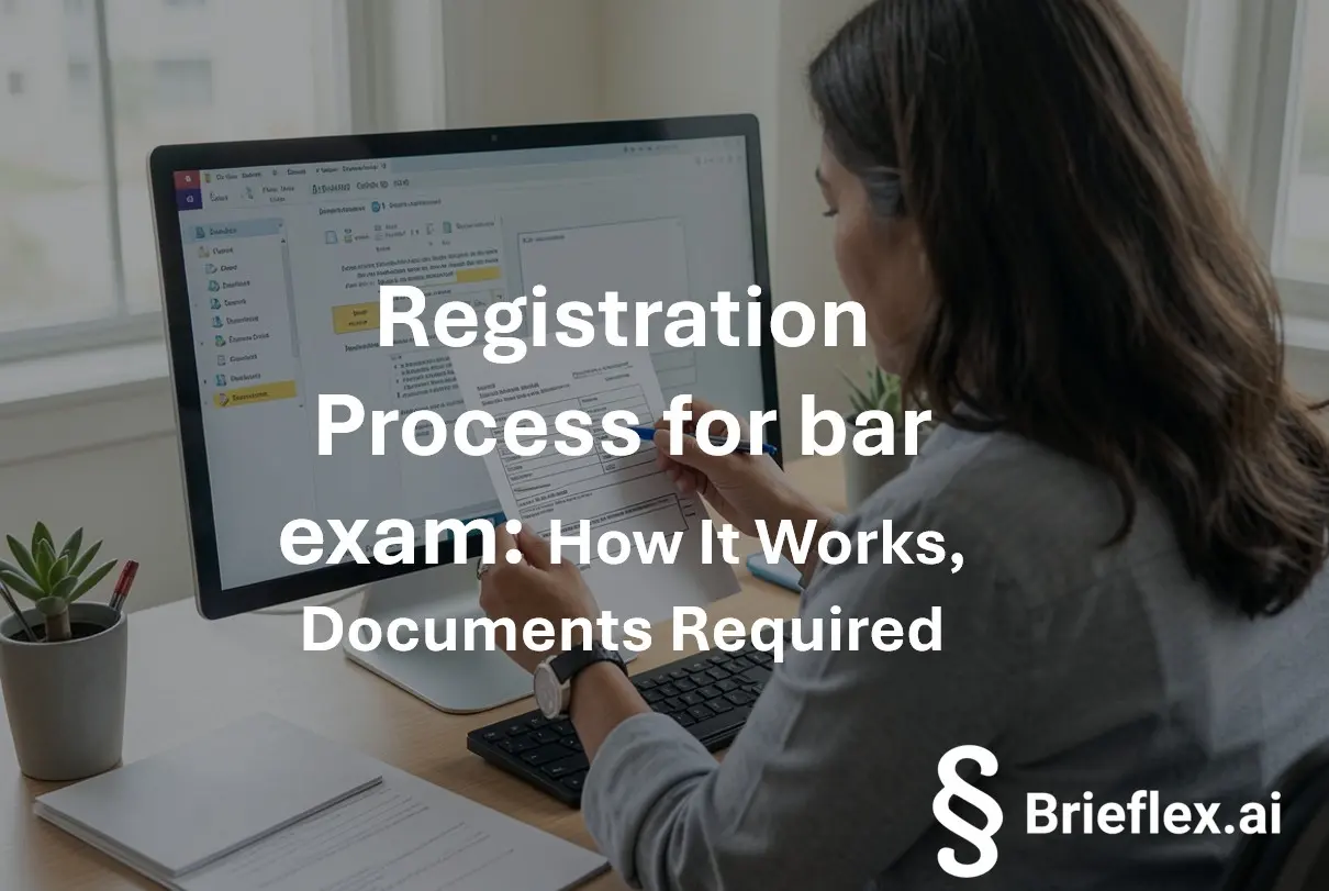 Registration Process for bar exam