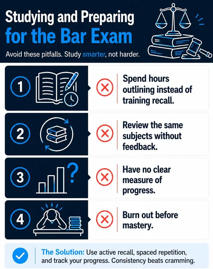 Studying and preparing for Bar Exam