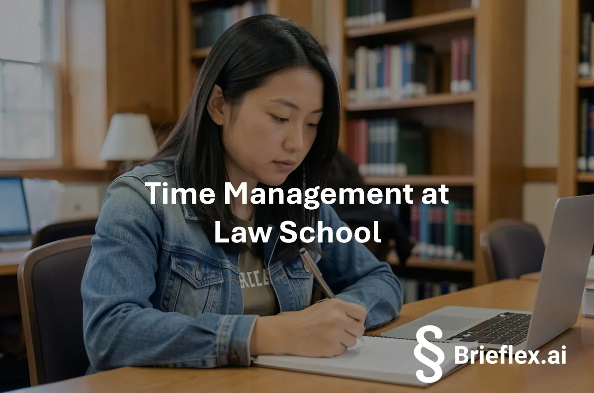 Time Management at Law School