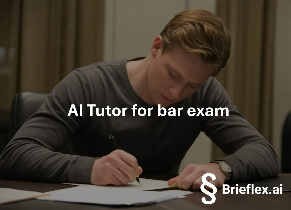 AI Tutor for bar exam: Professor, Learn law, Socratic method