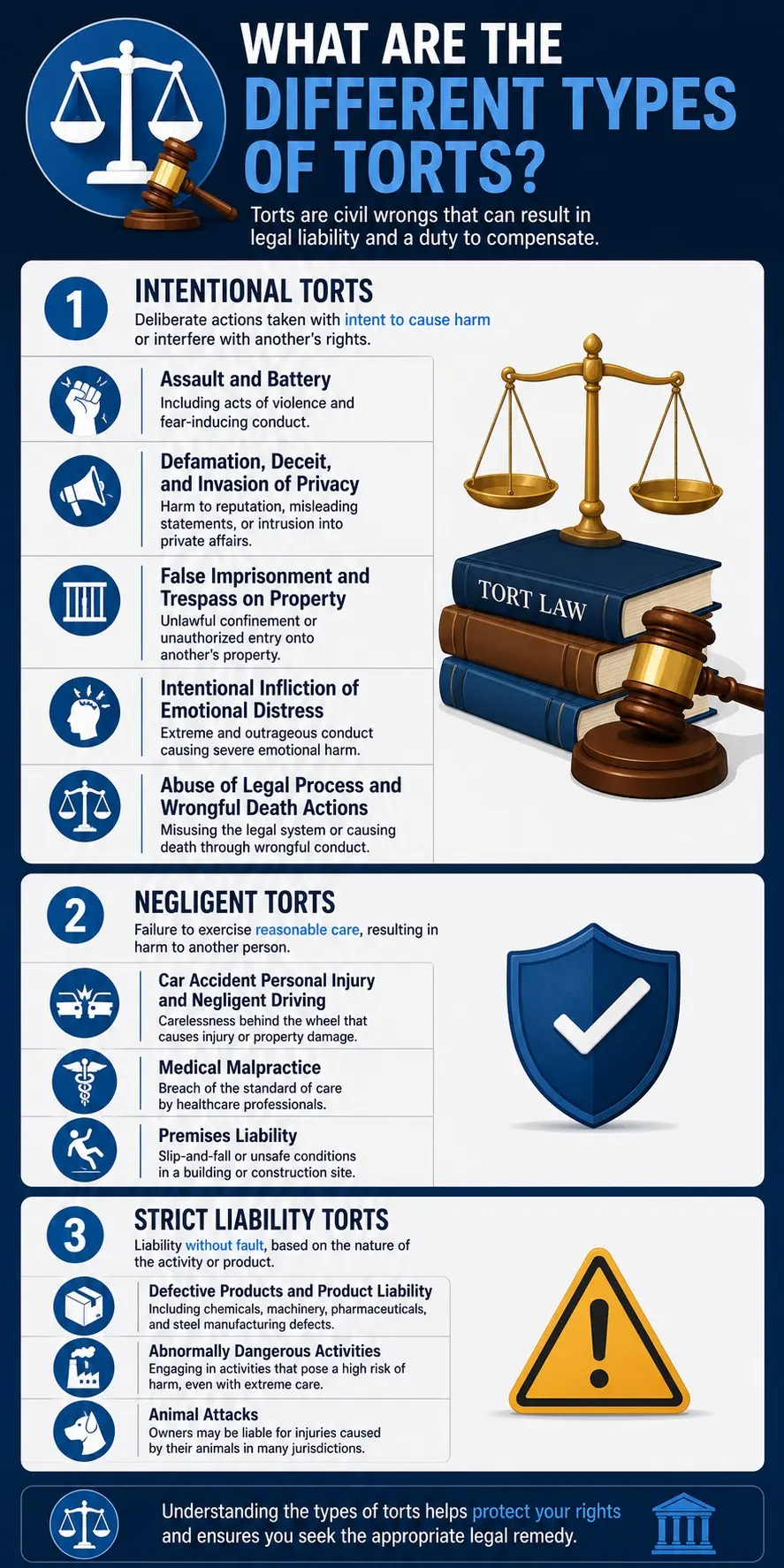 What are the Different Types of Torts