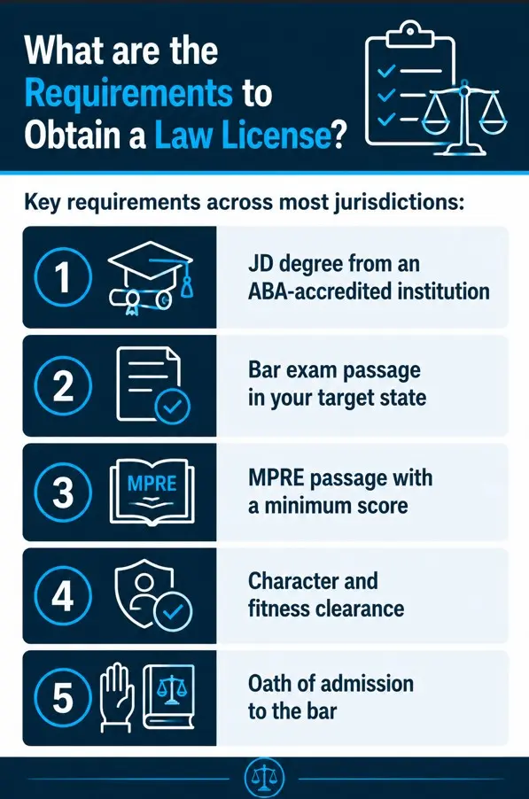 What are the Requirements to Obtain a Law License?