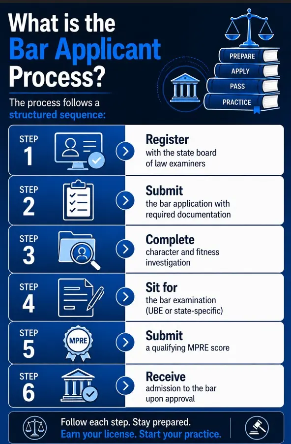 What is the Bar Applicant Process