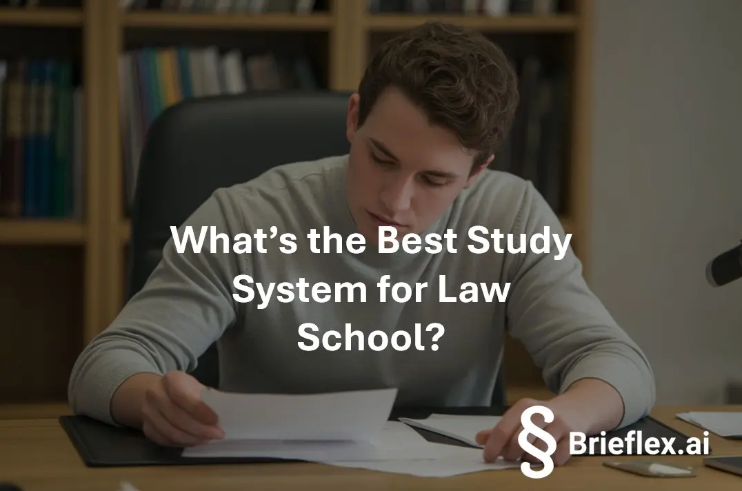 What’s the Best Study System for Law School?